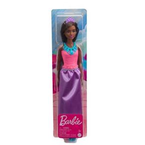 Mattel Barbie Πριγκιπικό Φόρεμα Ροζ-Μωβ