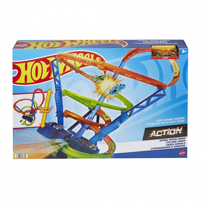Mattel Hot Wheels Action Πίστα Τεράστιο Σπιράλ HGV67