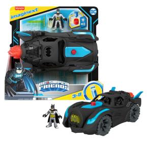 Fisher Price Imaginext® DC Super Friends™ Batmobile™ 30cm με Φώτα & Ήχους HGX96