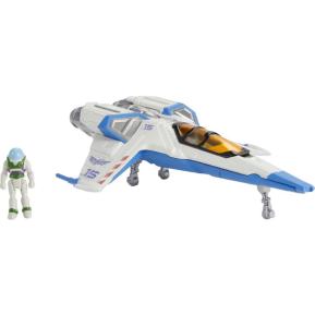 Mattel Disney And Pixar Lightyear Hyperspeed Series Αεροσκάφος XL-15 & Buzz Lightyear 3cm