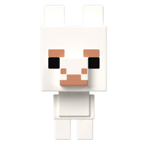 Mattel Minecraft -Mob Head Μίνι Φιγούρα White Llama