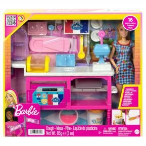 Mattel Barbie Νέα Καφετέρια με Κούκλα HJY19