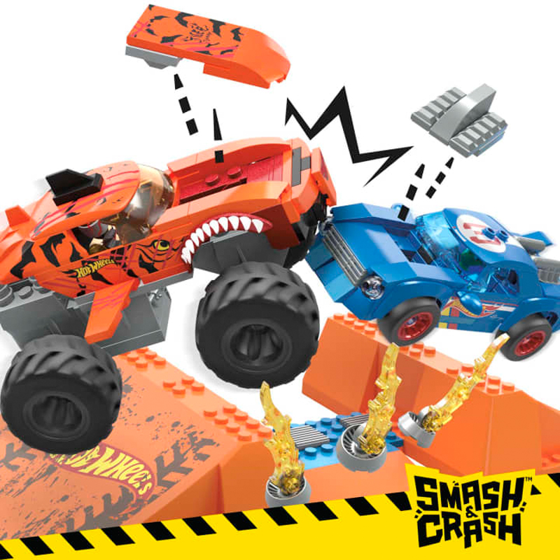 MEGA Hot Wheels® Smash n Crash Tiger Shark HKF88