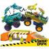 MEGA Hot Wheels®  Σετ Αυτοκινητάκια Monster Trucks Smash Crash - Mega-Wrex™ Boneyard HKF89