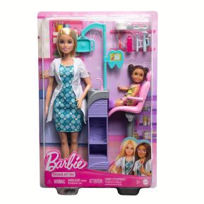 Mattel Barbie Σετ Επαγγέλματα Οδοντίατρος Ξανθιά