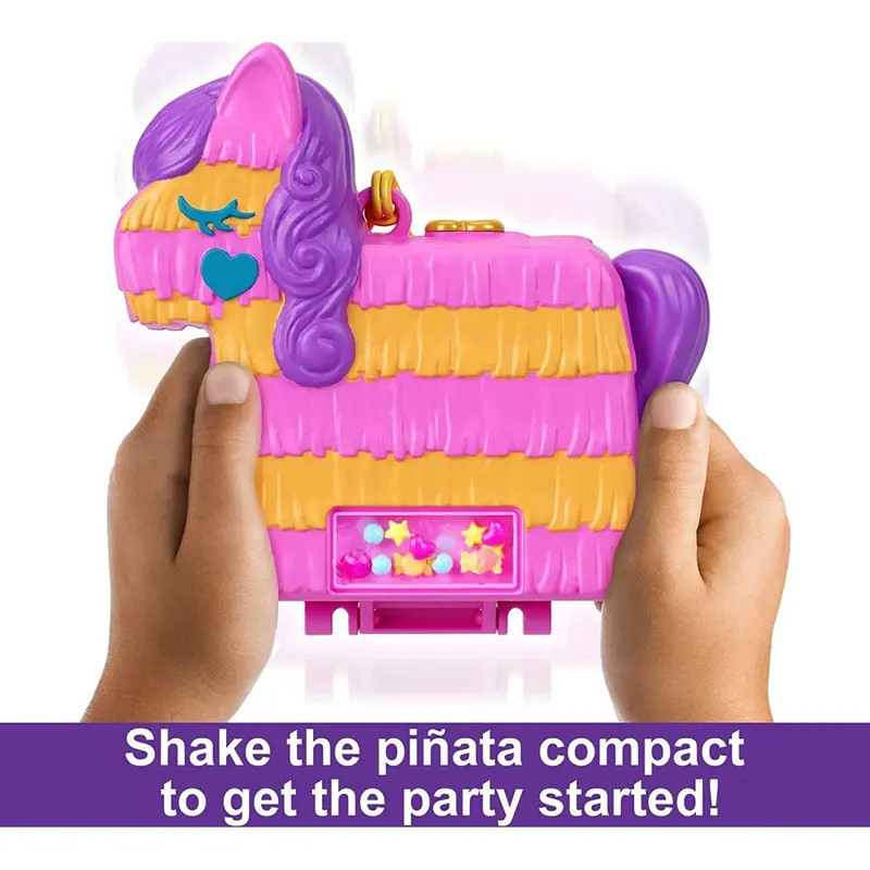 Mattel Polly Pocket Μίνι Ο Κόσμος της Polly Σετ Piniata Party Compact