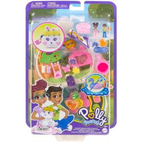 Mattel Polly Pocket Μίνι Ο Κόσμος της Polly Σετ Flower Garden Bunny Compact