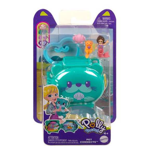 Mattel Polly Pocket Mini Σετάκι με Βίδρα