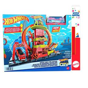 Λαμπάδα Mattel Hot Wheels City Πυροσβεστικός Σταθμός HKX41