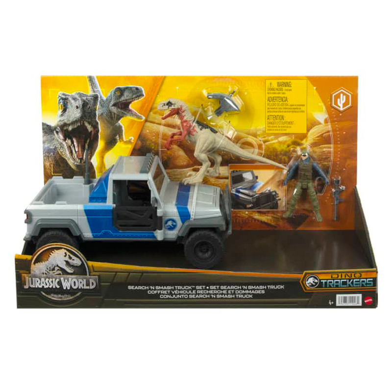 Mattel Jurassic World: Dino Trackers - Search 'N Smash Truck Set (HKY13)