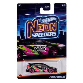 Mattel Hot Wheels Αυτοκινητάκια Neon Speeders Ford Focus RS 1/8