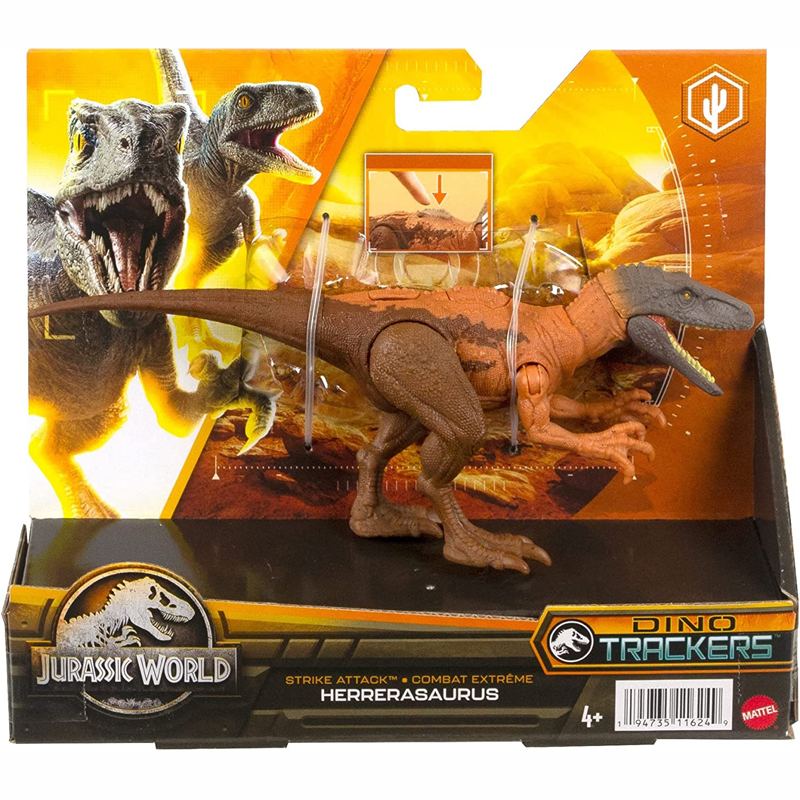 Mattel Jurassic World Νέοι Δεινόσαυροι με σπαστά μέλη- Herrerasaurus