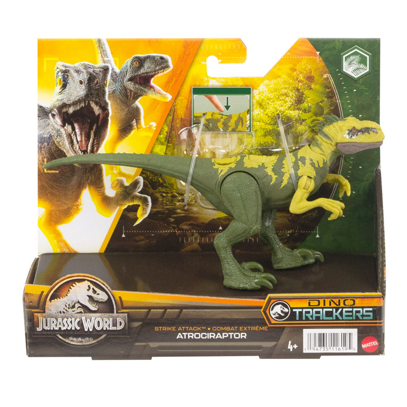 Mattel Jurassic World Νέοι Δεινόσαυροι με σπαστά μέλη- Atrociraptor