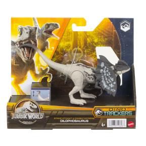 Mattel Jurassic World Νέοι Δεινόσαυροι με σπαστά μέλη- Dilophosaurus
