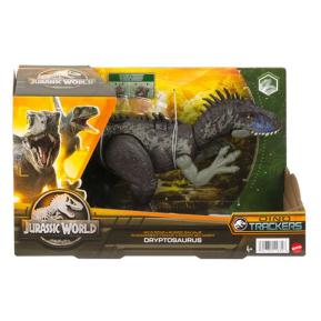 Mattel Jurassic World Νέοι Δεινόσαυροι με κινούμενα μέλη, λειτούργια επίθεσης & ήχους Dryptosaurus