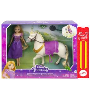 Λαμπάδα Mattel Disney Princess Rapunzel & Άλογο HLW23
