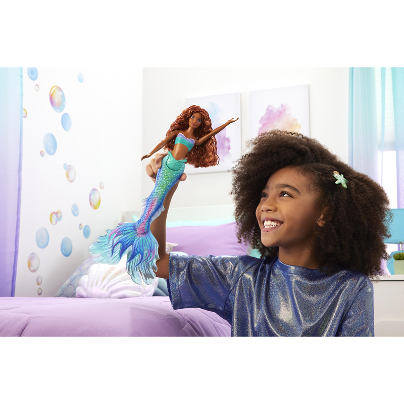 Mattel Disney Princess Κούκλα Ariel Η μικρή γοργόνα HLX08