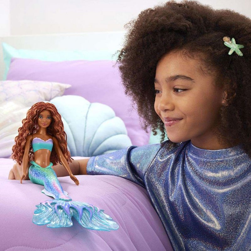 Mattel Disney Princess Κούκλα Ariel Η μικρή γοργόνα HLX08