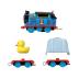 Fisher Price Thomas The Train - Μηχανοκίνητα Τρένα Με 2 Βαγόνια Secret Agent Thomas