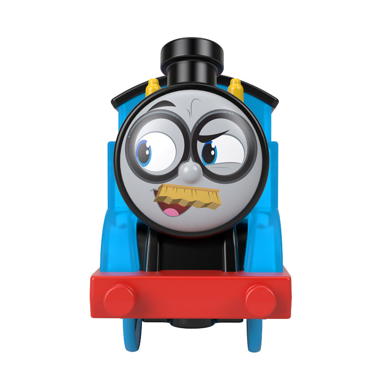 Fisher Price Thomas The Train - Μηχανοκίνητα Τρένα Με 2 Βαγόνια Secret Agent Thomas