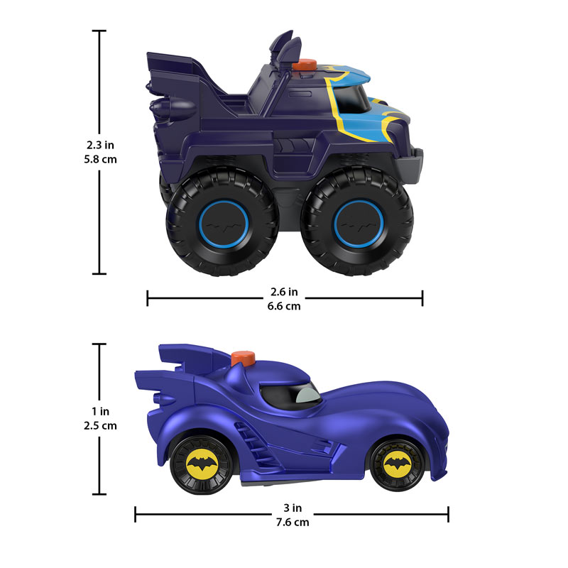 Fisher Price® Batwheels® Bam Με Φώτα HML25