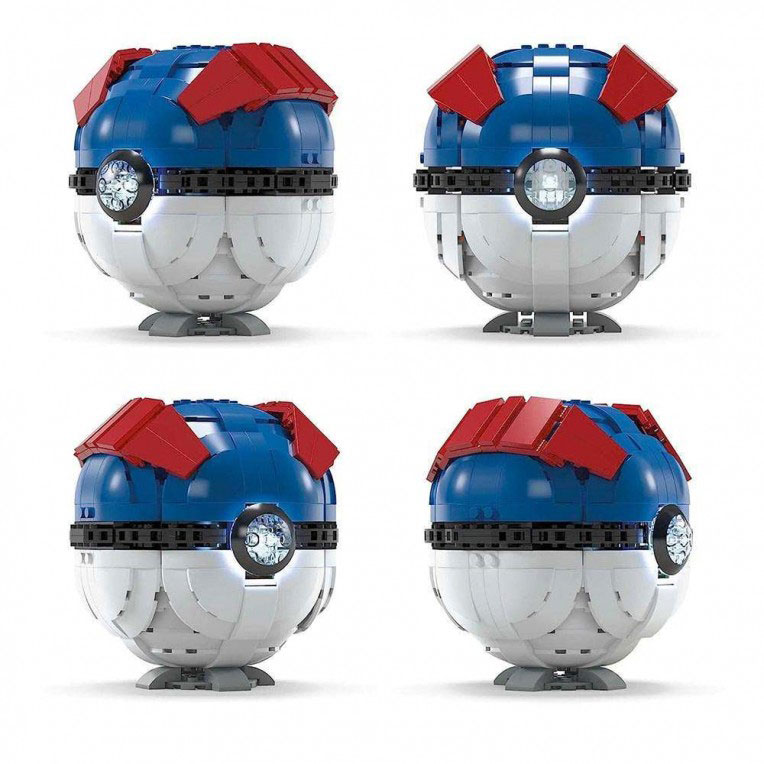 MEGA Construx™ Τουβλάκια MEGA™ Pokémon™ Jumbo Great Ball 299τμχ HMW04