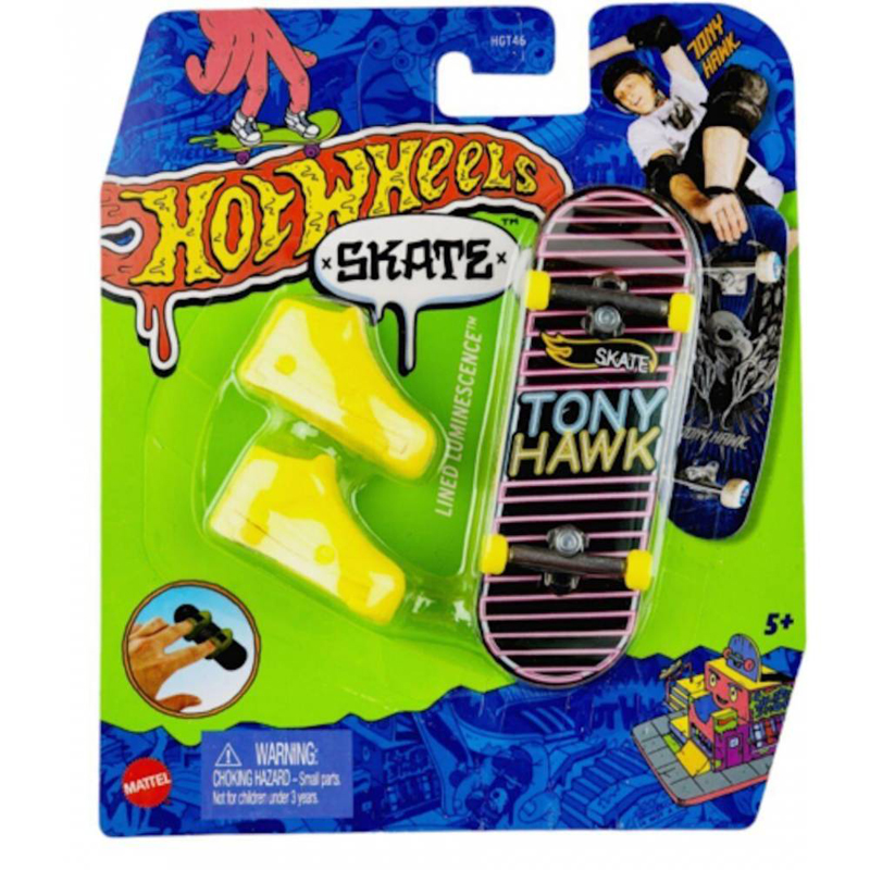 Mattel Hot Wheels Skate & Παπούτσια Lined Luminescence