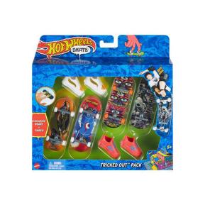 Mattel Hot Wheels 4 Skate & Παπούτσια Tricked Out Pack