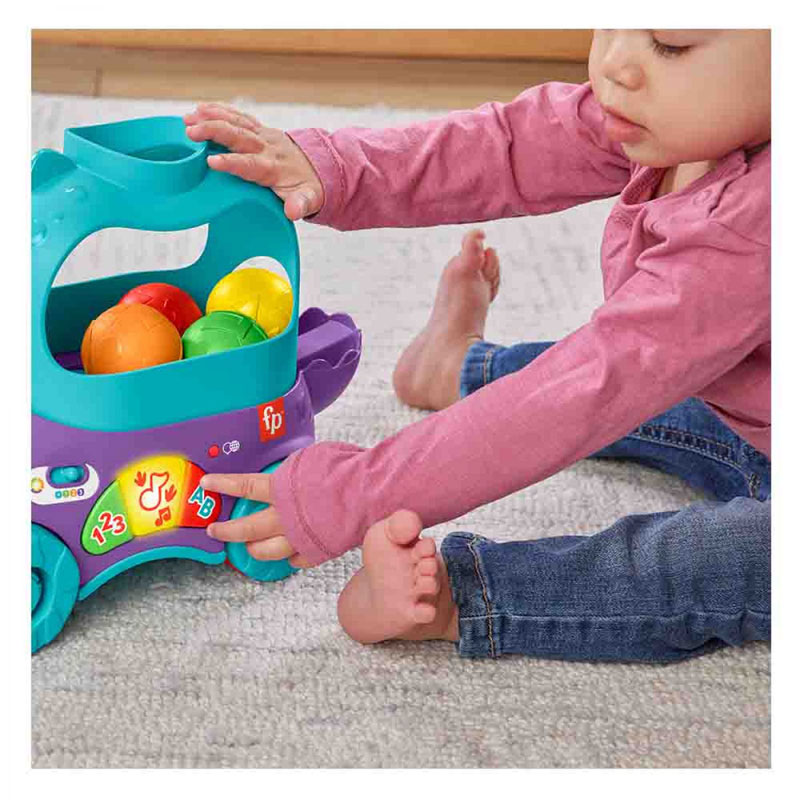 Fisher Price Εκπαιδευτικό Συρόμενο Δεινοσαυράκι HNR55