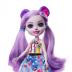 Mattel Enchantimals™ Glam Party-Κούκλα & Ζωάκι Φιλαράκι-Pemma Panda & Clamber