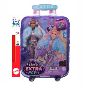 Λαμπάδα Mattel Κούκλα Barbie Extra Fly Vacation Snow - Χιόνι HPB16