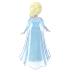 Mattel Disney Frozen II Μίνι Κούκλα Elsa 9cm
