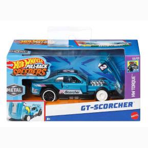 Mattel Hot Wheels Αυτοκινητάκι Pull Back 1:43 EA2 GT-Scorcher