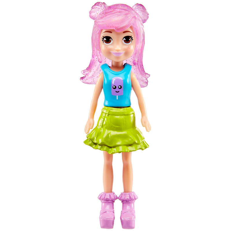 Mattel Polly Pocket - Νέα Κούκλα με μόδες Mini pack Summer Fashion