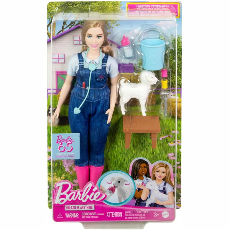 Mattel Barbie Κτηνίατρος Φάρμας 65th Anniversary HRG42