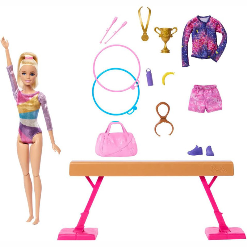 Mattel Barbie Αθλήτρια Ενόργανης Γυμναστικής HRG52