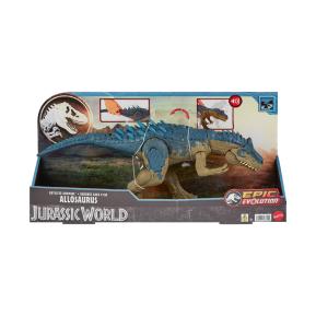 Mattel Jurassic World Αλλόσαυρος με ήχους & λειτουργία επίθεσης 43cm