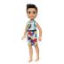 Mattel Barbie Τσέλσι & Φίλες Beach Doll 15cm Boy with Swimsuit GLN73 / HTK26