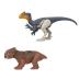 Mattel Jurassic World Νέα Βασική Φιγούρα Epic Evolution Guanlong vs. Lystrosaurus