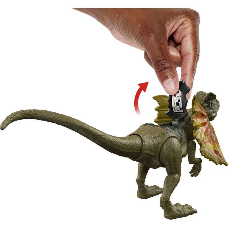 Mattel Jurassic World Νέοι Δεινόσαυροι με σπαστά μέλη Epic Evolution - Dilophosaurus