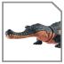 Mattel Jurassic World Νέοι Δεινόσαυροι με κινούμενα μέλη, λειτούργια επίθεσης & ήχους Gryposuchus