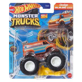 Mattel Hot Wheels Οχήματα Monster Trucks Dodge Ram Van