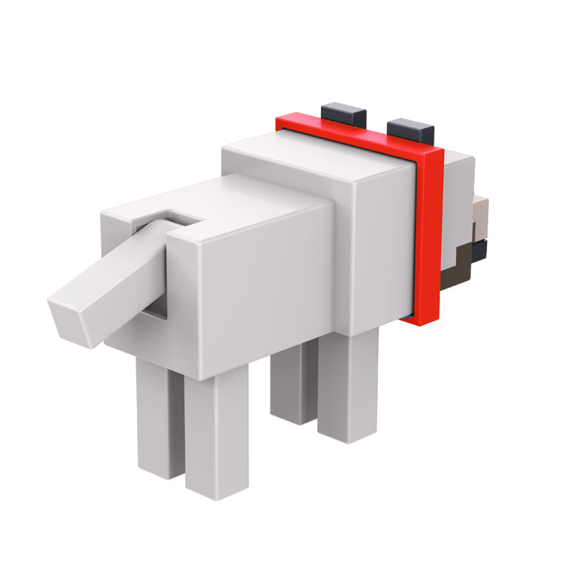 Mattel Minecraft Φιγούρα 8cm Tamed Wolf