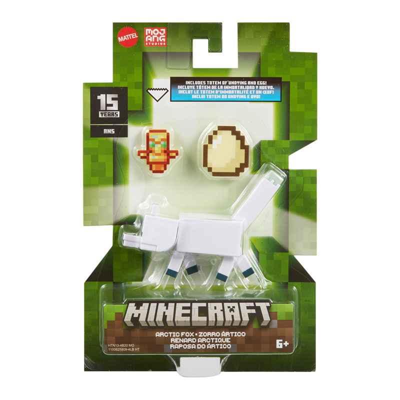 Mattel Minecraft Φιγούρα 8cm Arctic Fox