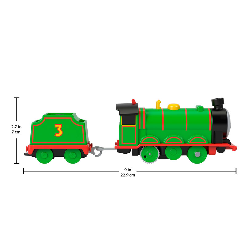 Fisher Price Thomas The Train Τόμας Μηχανοκίνητα Τρένα με Βαγόνι - Henry