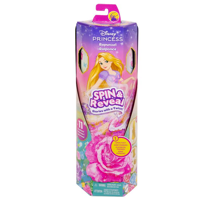 Mattel Disney Princess Spin & Reveal Rapunzel HTV86