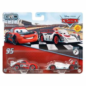 Mattel Cars Αυτοκινητάκια - Lightning McQueen & Shu Todoroki