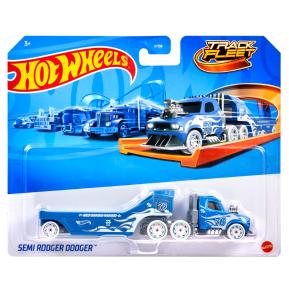 Mattel Hot Wheels Νέες Νταλίκες Track Fleet Semi Rodger Dodger