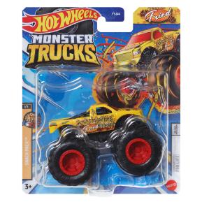 Mattel Hot Wheels Οχήματα Monster Trucks All Fried Up