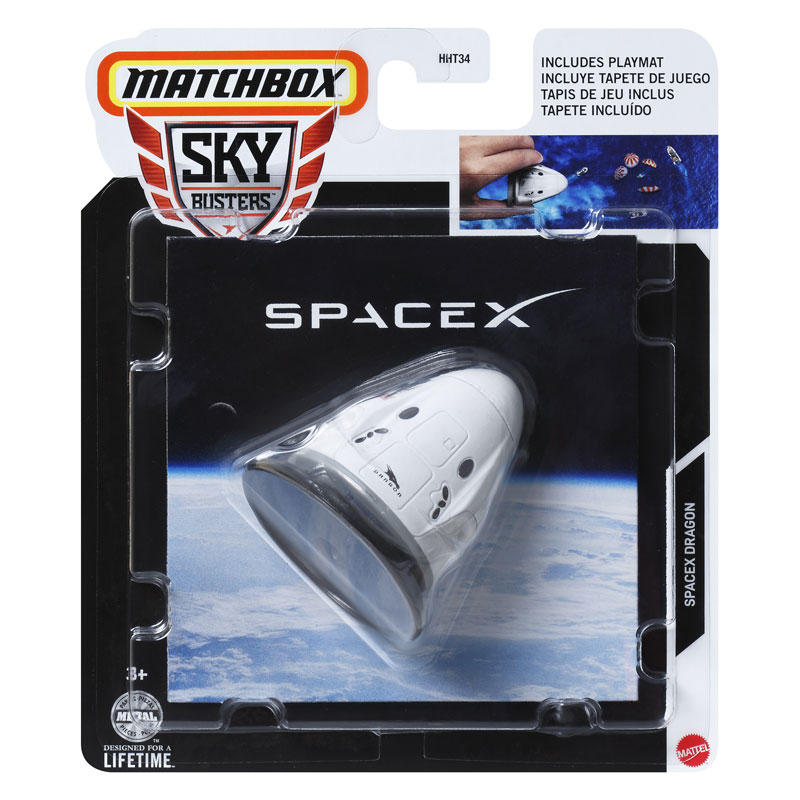 Mattel Matchbox Νέα Αεροπλανάκια - SpaceX Dragon